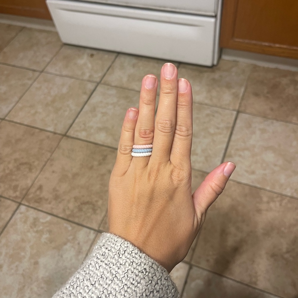 3 Silicone Wedding Bands
